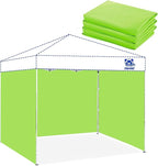 3PCS Canopy Sidewalls for 10x10 Pop Up Canopy Tent Waterproof, 99% UV Protection, 3 Piece Sidewalls(Sidewall Only, Canopy Tent NOT Included)