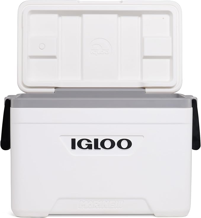 Igloo Marine Cooler | Insulated Hard Shell Ice Chest |Great for Fishing, Camping, Boating, & More
