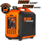 WEN 2800-Watt Inverter Generator, Quiet, Portable, and Lightweight with Fuel Shut Off and CO Watchdog (56280iX)