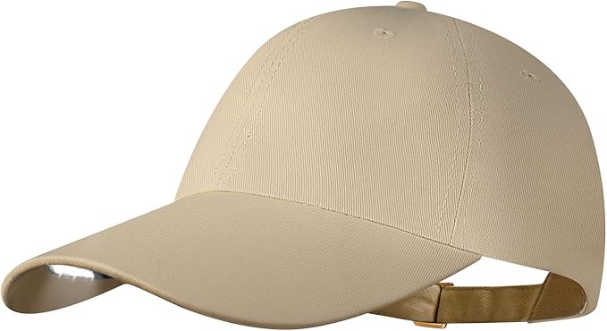 Taximi Unsex LED Baseball Cap, USB Rechargeable Baseball Cap with Light, Adjustable LED Hat Light for Fishing Jogging Camping