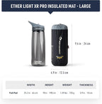Sea to Summit Ether Light XR Pro Insulated Sleeping Pad, Tapered - Large (78 x 25 x 4 inches)