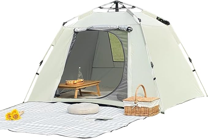 Genérico Camping Tent | Wide and Easy to Set Up Quick - Family Tent for Outdoor Activities, for Adults Teenage Couples on Picnic Hiking Mountaineering and