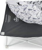 Regalo My Cot Pal Extra Long Portable Toddler Bed – Foldable Kids Travel Cot for Sleepovers, Naps & Camping, Lightweight Steel Frame with Removable Pillow