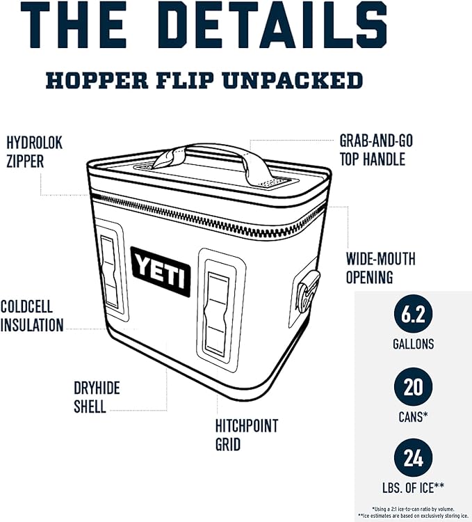 YETI Hopper Flip 18 Portable Soft Cooler