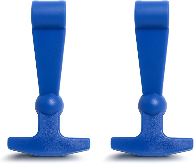 Poweka Cooler Latches Replacement for Yeti, RTIC, Lid Latch Parts(2 Pack) Compatible with Yeti Coolers T-Latches Made of Premium Hard Durable Rubber
