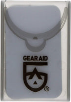 GEAR AID Tenacious Tape Mini Patches with Peel-and-Stick Adhesive to Fix Holes and Tears in Winter Gear, Down Puffer Jackets, Sleeping Bags, Tents, and Rain Gear, Clear, 1 Pack