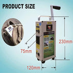 Outdoor Generator Portable Hand Crank Generator,110v 220v 150W 15000mAh Small Hand Crank Generator,Portable Power Supply,for Emergency,Camping,Sudden Power Outages,110V