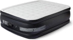 Amazon Basics Inflatable Air Mattress, Queen Size, 22in Height, with Built-in Pump, for Guests or Camping