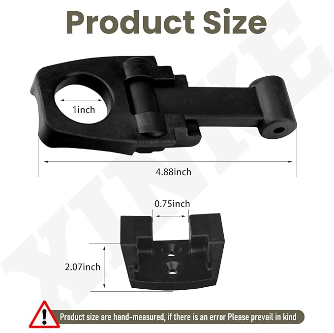 Cooler Cam Latch Compatible with Fatboy, Bird Dog, OVO, Seavilis, Xspec Coolers, Replacement Roto-Molded Cooler Cam Latch Assembly, Tree-line Cooler Latches Replacement (2)
