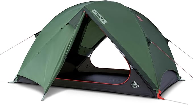 Kelty Wireless Freestanding Camping Tent, 2 4 or 6 Person Size, Huge Interior and Peak Height, Intuitive + Easy to Pitch, Color Coded Setup