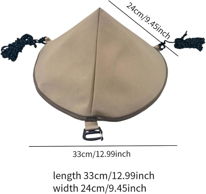 Tarp Connecting Cap Tent Connect Hat Waterproof with Guy Ropes Adapter Camping Tent Accessory for Backpacking Travel Picnic