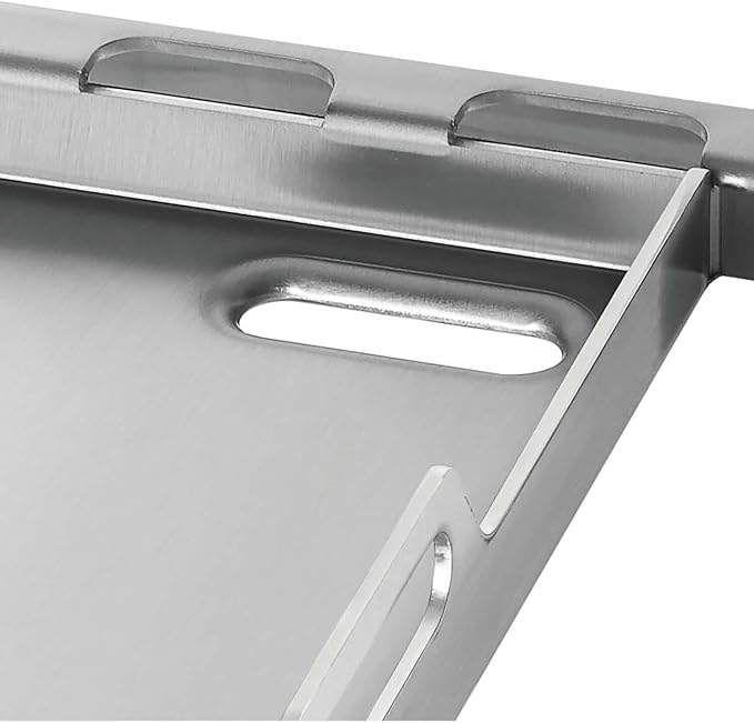 Napoleon BBQ Grill Accessory, Stainless Steel Griddle Insert - Compatible with Rogue/Freestyle 425 Model Grills, 20" x 16", Integrated Grease Traps
