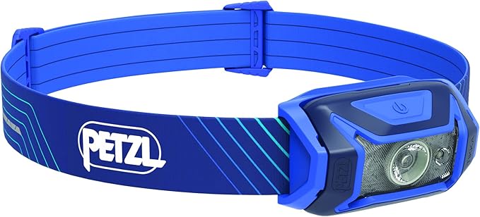 PETZL Tikka CORE Rechargeable Headlamp - 450 Lumens - Blue (Classic)