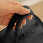 Lunch Bag for Women and Men Soft,Reusable Insulated Lunch Box,Leakproof Lunch Cooler for Work Picnic Beach Camping,Black