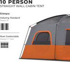 CORE Tent for Family Camping | 10 Person / 11 Person / 12 Person Large Multi Room Cabin Tents for Car Camping & Outdoor Adventures