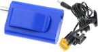 3W Portable Plastic Blet Clip Headlight,Headlamp for Binocular Loupe with Premium Bag (Blue), RA-004WGS