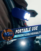 Headlamp Rechargeable 2PCS,4500L Super Bright Light Bright LED Rechargeable Headlight with White Light, Waterproof Head Lamp with Headband for Outdoor Camping, Hiking,Camping Essentials,Working