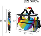 AUUXVA Cooler Bag Large Camping Cooler Tote Lunch Cooler Bag Leakproof Insulated Waterproof Lunch Box