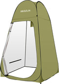 AKOZLIN Portable Pop Up Shower Tent Instant Privacy Dressing Changing Tent Outdoor Shower Room Camp Toilet Tent