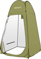 AKOZLIN Portable Pop Up Shower Tent Instant Privacy Dressing Changing Tent Outdoor Shower Room Camp Toilet Tent