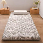 Single Double Floor Mattress, Soft Futon Portable Roll Up Folding Sleeping Pad for Home Camping Sofa Dormitory Multiple Sizes.