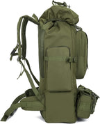 100L Camping Hiking Backpack,Molle military Tactical rucksack backpack,Waterproof Lightweight Hiking Backpack