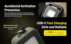 Nitecore NWL30 3000 Lumen USB-C Rechargeable Outdoor Lantern Work Light