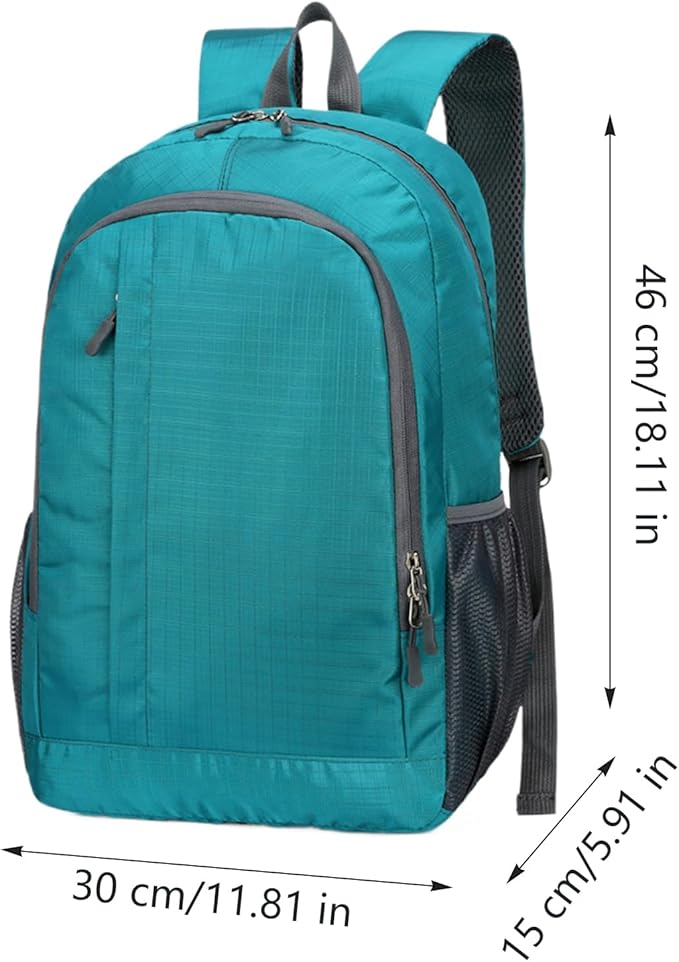 Camping Backpack - 250g Mens Hiking Backpacks, Waterproof Foldable Travel Bag, Lightweight Durable Hiking Bag, Multi Pocket Adventure Backpack For Backpacking Walking Trekking Traveling Outdoor