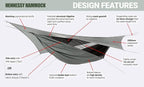 Hennessy Hammock - Explorer Deluxe Zip XL