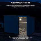 Portable Solar Light Bulbs with Auto On Off Mode for Indoor Home and Chieken Coop, Solar LED Bulb Lights for Camping Tent Emergency, 2-Pack