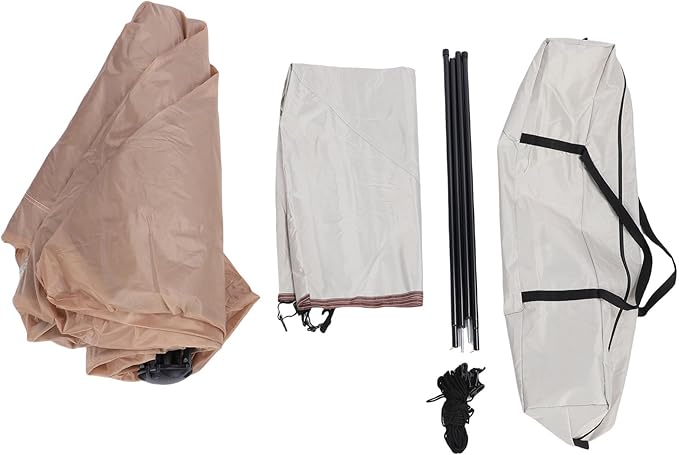 Pop Up Camping Tent, Automatic Setup Sun Protection Tent with Removable Rain Fly and Carry Bag, for Family Outdoor Camping Backpacking Hiking