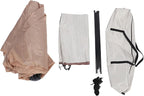Pop Up Camping Tent, Automatic Setup Sun Protection Tent with Removable Rain Fly and Carry Bag, for Family Outdoor Camping Backpacking Hiking