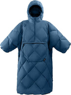 ATEPA Wearable Sleeping Bag, Recycled Warm Winter Camping Blanket Wearable Poncho for Outdoor, Stadium Sports Women Men