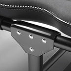 Camping Cot Built-in Headrest, 4-Position Folding Chaise Lounge Chair, Lightweight Tent Cot, Portable Folding Bed for Sleeping