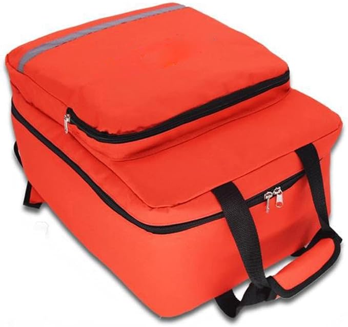 Emergency Medical Supplies Safety, Outdoor Tactical First Aid Kit Bag Climbing Utility Pouch or Home Car Hunting Workplace Camping Travel(Only Backpack)
