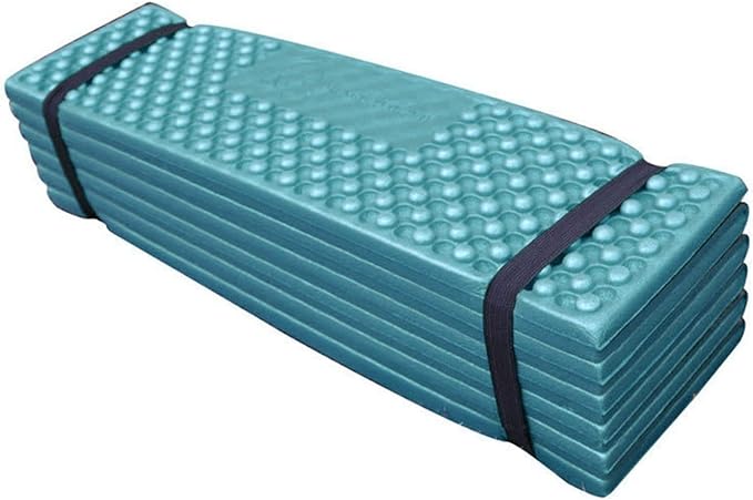 Camping Sleeping Pad,Portable Soft PVC Thickened Foldable Sleeping Mat for Outdoor Camping (186 * 57)