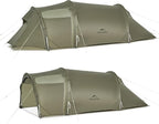 Naturehike Opalus 4 Season Camping Tent, Waterproof 2-3 Person Backpacking Tent, Double Layer Tunnel Winter Tents for Camping