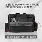 i frmmy Premium Camp Stove Carry Case with 0.4 inch Thicken Pearl Foam, Excellent Protection for Coleman 2-Burner Gas Stove