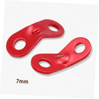20pcs Tent Wind Rope Buckle Camping Tent Accessories Outdoor Rope Fastener Aluminum Alloy Buckle Easy Adjustment for Camping Hiking Backpacking