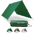AquaQuest Guide Tarp – Ultralight Waterproof (5,000 mm) Seam-Taped 40D Ripstop Rain Fly for Backpacking, Stealth Camping & Thru-Hiking