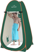Your Choice 3.9x3.9x6.9FT Pop Up Privacy Tent, Large Portable Camping Changing Room with 2 Storage Pockets & 4 Sandbags, Outdoor Shower & Toilet Shelter for Beach, RV, Camping & Hiking