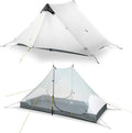 LANSHAN Ultralight Tent 3-Season Backpacking Tent for 1-Person or 2-Person Camping, Trekking, Kayaking, Climbing, Hiking