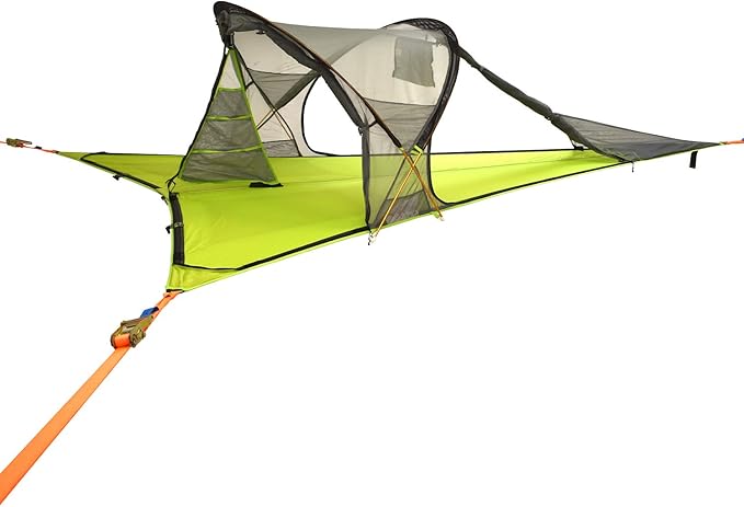 Tentsile Connect V3 2-Person Tree Tent Hammock, The Original Tree Tent Company, 880 Pound Capacity, Portable Treehouse, Heavy Duty Ratchets Included, Designed in The UK