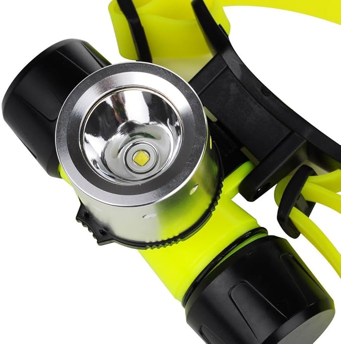 Waterproof Diving Swimming Hiking Camping Hunting Fishing Headlamp Underwater 1200 Lumen Safety Head Light Flashlight