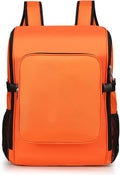 Camping Backpack First Aid, Utility Pouch Emergency Survival Kit Outdoor Backpack Bag for Home Car Hunting Workplace Camping Travel(Orange)