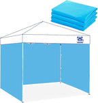3PCS Canopy Sidewalls for 10x10 Pop Up Canopy Tent Waterproof, 99% UV Protection, 3 Piece Sidewalls, (Sidewall Only, Canopy Tent NOT Included)