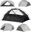 ATEPA Voyage 1-2 Person Backpacking Tent, 4 Season Ultralight Camping Tent, 4000mm Waterproof Double Layer Cold Wearther Easy Set Up Tent for Family Camp Hiking Hunting Outdoor Mountaineering Travel