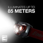 Energizer PRO LED Headlamp, IPX4 Water Resistant Headlamps, High-Performance Head Light for Outdoors, Camping, Running, Storm, Survival LED Light for Emergencies (Batteries Included)