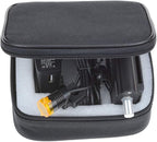 3W Portable Plastic Blet Clip Headlight,Headlamp for Binocular Loupe with Premium Bag (Black), RA-004WGS