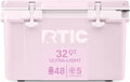 RTIC Ultra-Light 32 Quart Hard Cooler Insulated Portable Ice Chest Box for Drink, Beverage, Beach, Camping, Picnic, Fishing, Boat, Barbecue, 30% Lighter Than Rotomolded Coolers